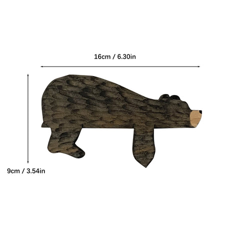 Interesting animal brown bear room door top wooden decoration home creative door frame decoration ornaments - V.I.P Digital Presence