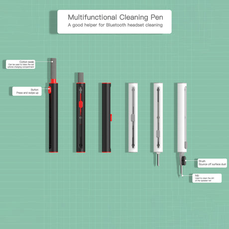 Multifunctional Bluetooth Headset Cleaning Pen Headset Charging Chamber Brush Dust Remover - V.I.P Digital Presence