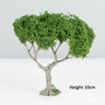 Mesa de arena de paisaje, modelo de árbol en miniatura, hecho a mano, micro paisaje, escena, alambre, árbol de flores, terminado, modelado y producción de árboles pequeños. 
