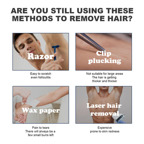 Hair Removal Cream, For Men Men's Underarm Arm And Leg Hair Gentle Non-Irritating Cleaning Hair Removal Cream - V.I.P Digital Presence