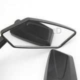Universial 8mm 10mm Motorcycle Mirrors Motorbike Rearview Black Side Mirrors for Honda Suzuki Yamaha Kawasaki Scooter KTM Ducati - V.I.P Digital Presence