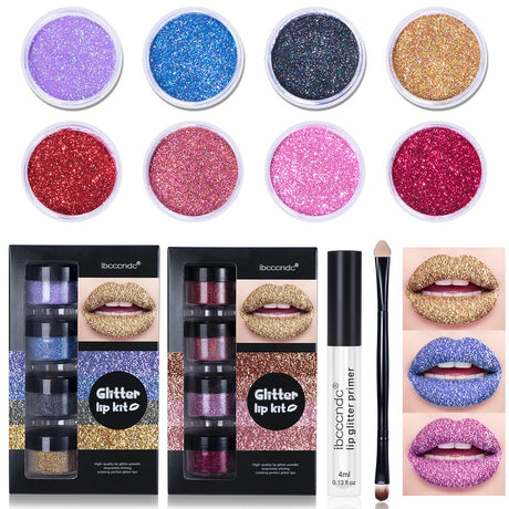 ibcccndc Glitter Lip Gloss Set - V.I.P Digital Presence