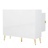 U-Can shoe cabinet with door, 11 layers with adjustable shelves, modern wooden shoe cabinet (PVC surface) - V.I.P Digital Presence