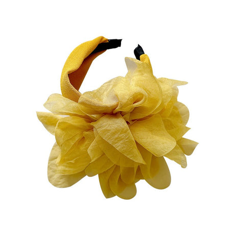 Fashion fabric oversized colorful flower fashion headband - V.I.P Digital Presence