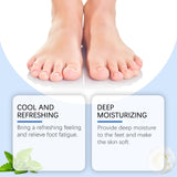 Mint Refreshing Foot Cream Hydrates And Restores Dry And Rough Skin With A Refreshing And Soothing Foot Cream