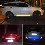 5pcs/set Car Reflectante Reflector Sticker 91*4 Car Body Trunk Exterior Auto Accessories Reflective Tape Reflex Exterior Warning - V.I.P Digital Presence