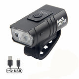 Rechargeable bicycle cycling night light USB light T6 light Strong flashlight Mountain bike front and rear light accessories