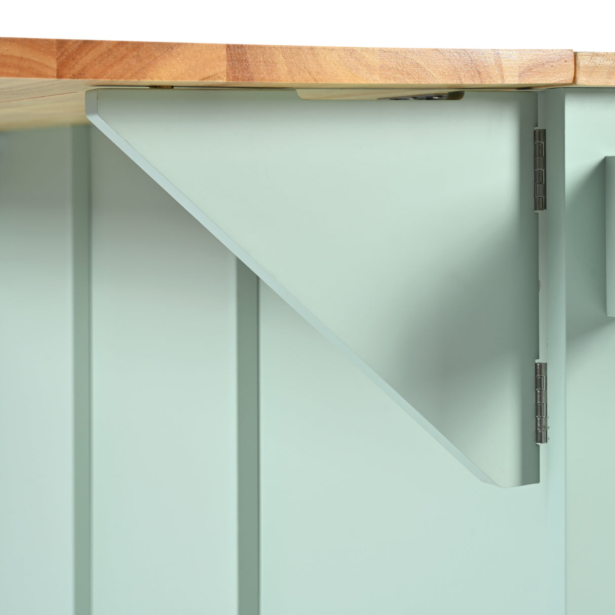 Kitchen trolley, cabinet door internal storage rack with storage cabinet and 3 dining room drawers, mint green - V.I.P Digital Presence