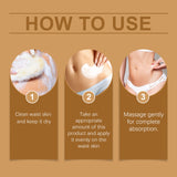 Waist Massage Cream Gentle Ingredients Nourish Skin With Plant Extract Daily Treatment Spread Cream - V.I.P Digital Presence