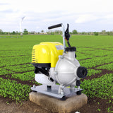 38CC four stroke gasoline water pump 1.5 "portable gas power delivery pump 8500r/min 10FT x 1" suction 1.5 "flat hose - V.I.P Digital Presence