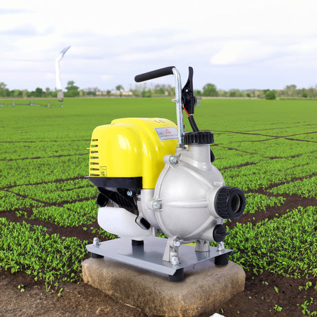 38CC four stroke gasoline water pump 1.5 "portable gas power delivery pump 8500r/min 10FT x 1" suction 1.5 "flat hose - V.I.P Digital Presence