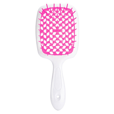 Honeycomb hollow massage comb, smooth hair grid comb, smooth hair dry and wet dual-purpose comb, curly and fluffy hair styling comb - V.I.P Digital Presence