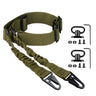 New Ordinary Two-Point Tactical Gun Rope CS Nylon Tactical Shoulder Belt Cross Body Nylon Gun Belt Set