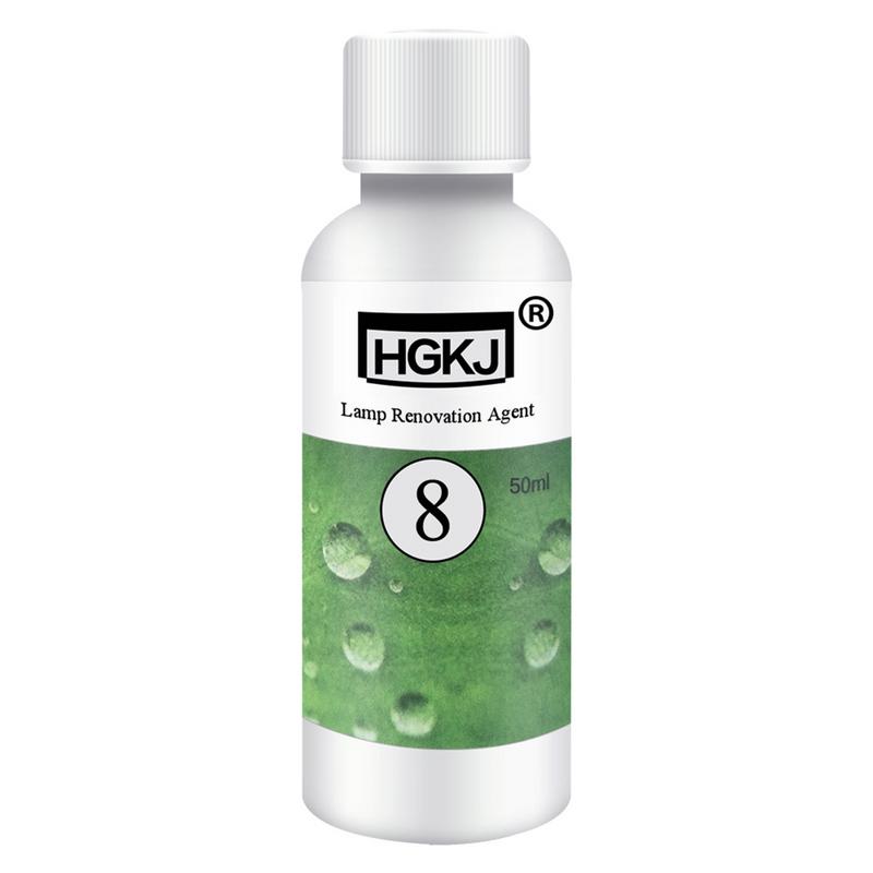 20/50ML HGKJ-8 Car Headlight Cleaning Fluid Repair Refurbishment Fluid Detergent Car Light Cleaner - V.I.P Digital Presence