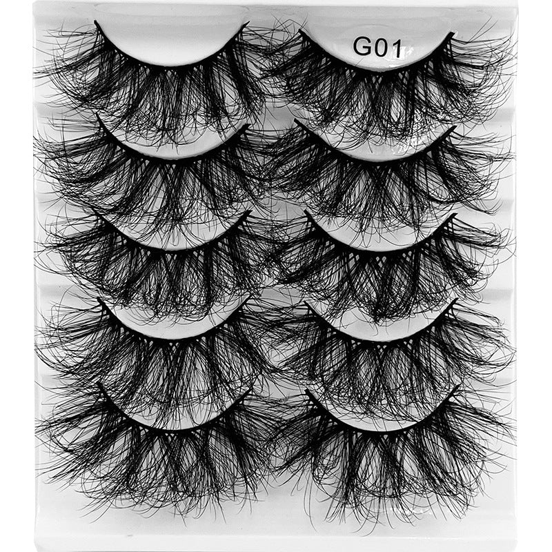 5 Pairs Of New Style Fake Eyelashes Of Fried Hair 8D FLUFFY - V.I.P Digital Presence