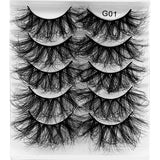 5 Pairs Of New Style Fake Eyelashes Of Fried Hair 8D FLUFFY - V.I.P Digital Presence