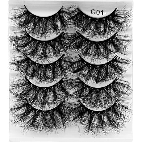 5 Pairs Of New Style Fake Eyelashes Of Fried Hair 8D FLUFFY - V.I.P Digital Presence