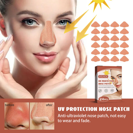 Protective Nose Patch Breathable, Comfortable And Refreshing Outdoors In Summer Protects Skin Against Uv Rays - V.I.P Digital Presence