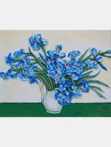 Kit de pintura al óleo 3D DIY "Lirios de Van Gogh"