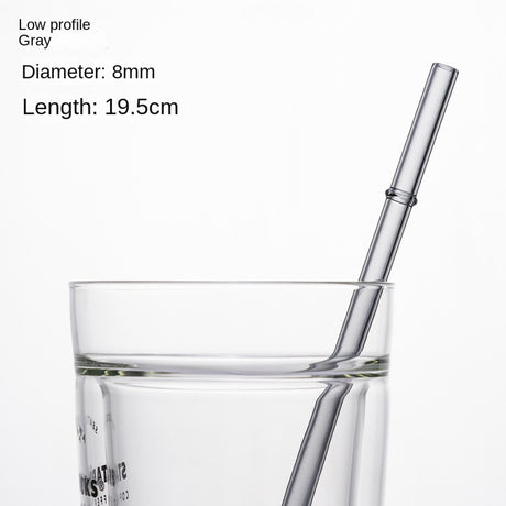 Eco-Friendly High Borosilicate Glass Straw Durable Heat-Resistant Starbucks Kids Straw 27cm Customized - V.I.P Digital Presence