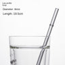 Eco-Friendly High Borosilicate Glass Straw Durable Heat-Resistant Starbucks Kids Straw 27cm Customized - V.I.P Digital Presence