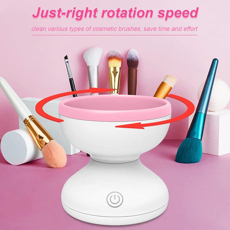 Makeup brush Automatic brush cleaner Rechargeable makeup tool cleaning artifact - V.I.P Digital Presence