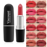 New Frosted Bullet Fog Matte White Lipstick Small Pepper 12 Color Moisturizing Lipstick - V.I.P Digital Presence