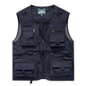 Men’s Summer Tactical Vest: 14-Pocket, Mesh, Ideal for Hiking, Fishing, Photography & Work - V.I.P Digital Presence
