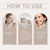 Facial Nourishing Cream Moisturizes And Hydrates Skin For A Long Time