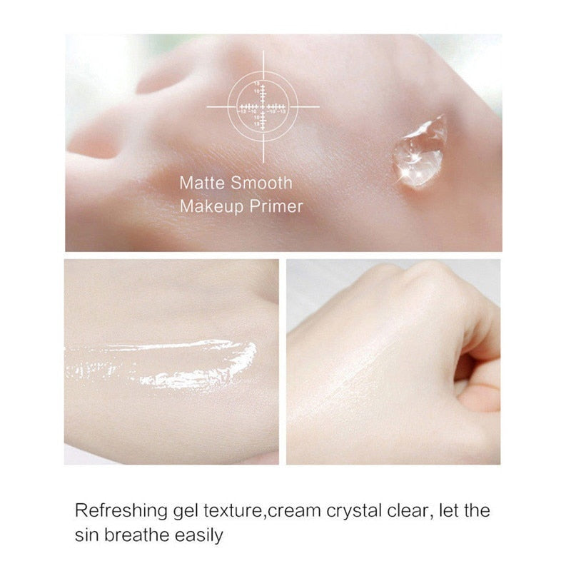 Face Base Primer Makeup 5ml Matte Make Up Fine Lines Oil-control Facial Cream Brighten Nude Foundation Cosmetic - V.I.P Digital Presence