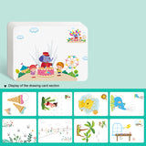 Pintura para dibujar con los dedos para niños, para jardín de infantes, con colores de barro, para grafitis de bebés, herramienta de dibujo, puntillismo en la palma.