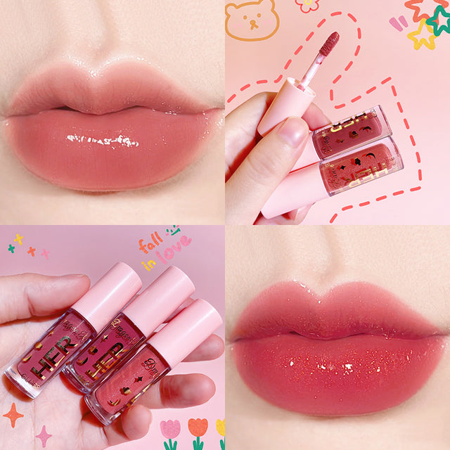 Glazed Mirror Water Lip Glaze Lipstick Female Student Lip Gloss Moisturizing Moisturizing Lip Glaze Toot Jelly Glass Lip Gloss - V.I.P Digital Presence
