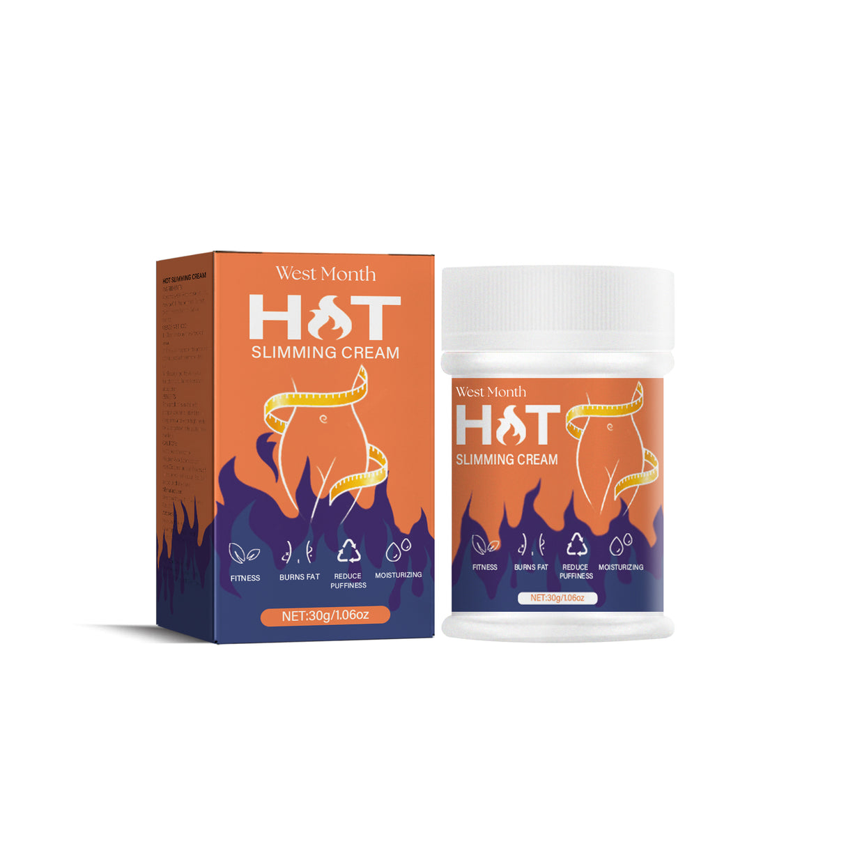 Hot Slimming Cream, Massage Firming Skin Tummy Arms Thighs Fat Body Sculpting Cream - V.I.P Digital Presence