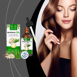 Moringa Seed Hair Care Essential Oil Hydrates, Moisturizes And Brightens Hair Care To Reduce Frizz And Smooth Hair - V.I.P Digital Presence