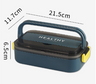 Microwave-heatable 316 stainless steel sealed single-layer compartment insulation lunch box lunch box bento box - V.I.P Digital Presence