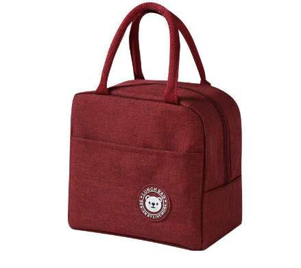 Fashion simple portable insulation bag waterproof fresh-keeping aluminum foil lunch box bag small lunch bag travel cooler bag - V.I.P Digital Presence