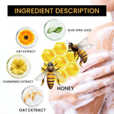 Honey Shower Gel Deeply Cleanses, Moisturizes, Rejuvenates And Relieves Red, Dry And Itchy Skin