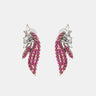 Alloy Glass Stone Stud Earrings - V.I.P Digital Presence