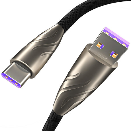5AType-c zinc alloy fast charging data cable suitable for Android charging Xiaomi Huawei phone fast charging cable durable - V.I.P Digital Presence