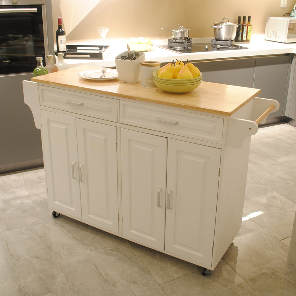 Kitchen Island & Kitchen Cart Mobile Kitchen Island - V.I.P Digital Presence