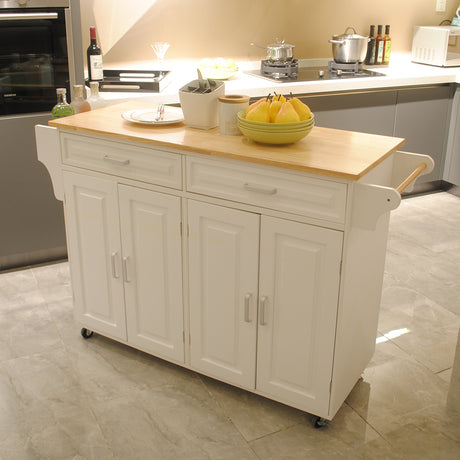Kitchen Island & Kitchen Cart Mobile Kitchen Island - V.I.P Digital Presence