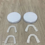 Upper Teeth And Lower Teeth Simulation Braces Non-Porous Braces Whitening Sleeves Second-Generation Silicone Simulation Teeth Dentures - V.I.P Digital Presence