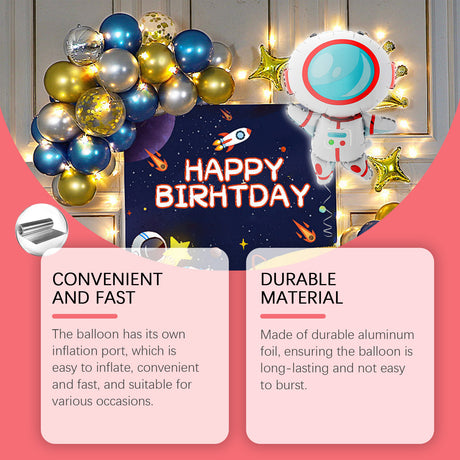 Ambience Balloon Set Valentine's Day Proposal Wedding Anniversary Date Birthday Party Decoration - V.I.P Digital Presence