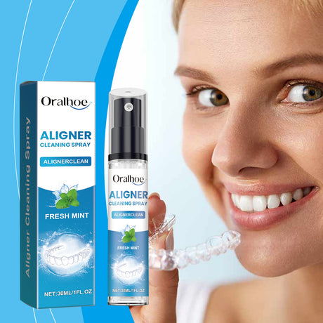 Denture Cleaner Spray, Denture Cleaner Cosmetic Teeth Denture Cleaner Spray Portable - V.I.P Digital Presence