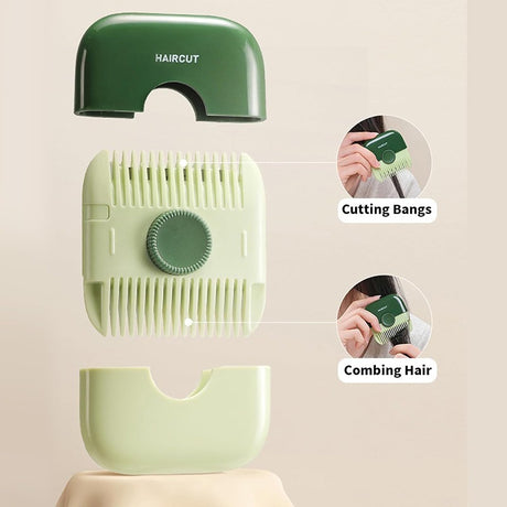 A multifunctional two in one hair clipper for girls at home, designed for trimming broken hair, branching hair, and thinning hai - V.I.P Digital Presence