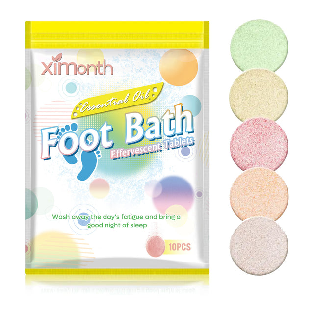 Foot Bath To Soak Foot Pieces, Foot Cleansing Treatments Relieve Fatigue Pamper Sleep Body Care Foot Bath Tablets - V.I.P Digital Presence