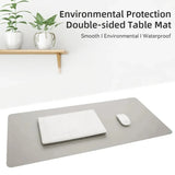 1 Pcs Large Size 60*30mm Office Desk Protector Mat PU Leather Waterproof Mouse Pad Desktop Keyboard Desk Pad Gaming Mousepad - V.I.P Digital Presence