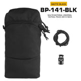 Tactical MOLLE Cylindrical Bag, 1.5L, for FCPC & GP Backpacks. - V.I.P Digital Presence