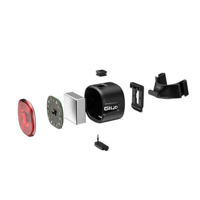 Bicycle Smart Brake Tail Light MTB Road Bike Auto Brake Sensing Light SB Rechargeable IPX6 Waterproof LED Warning Rear Lamp - V.I.P Digital Presence