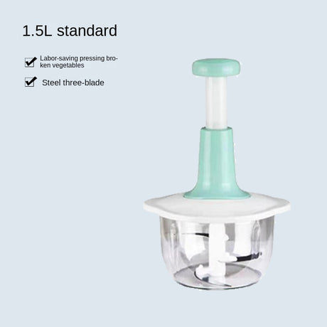 Press Garlic Processor Popper Meat Grinder Manual Baby Food Maker - V.I.P Digital Presence